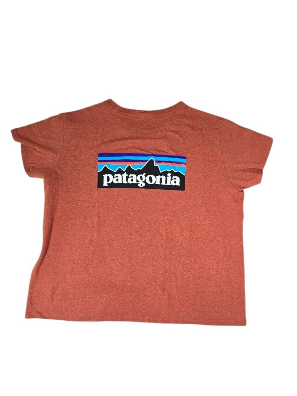 Patagonia Responsibili-Tee Orange T-Shirt Women's sz XXL